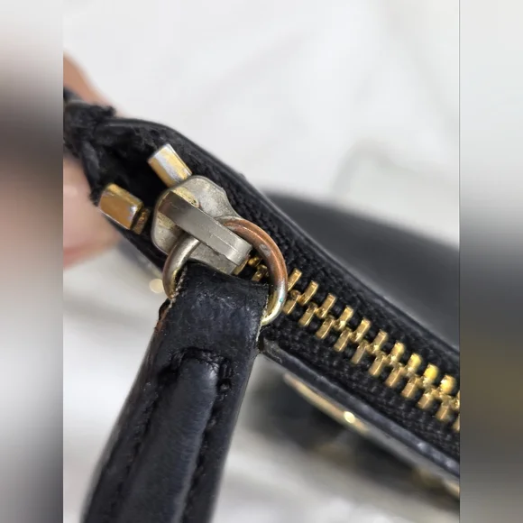 Michael Michael Kors Black and Gold Women's Clutch - Picture 7 of 11